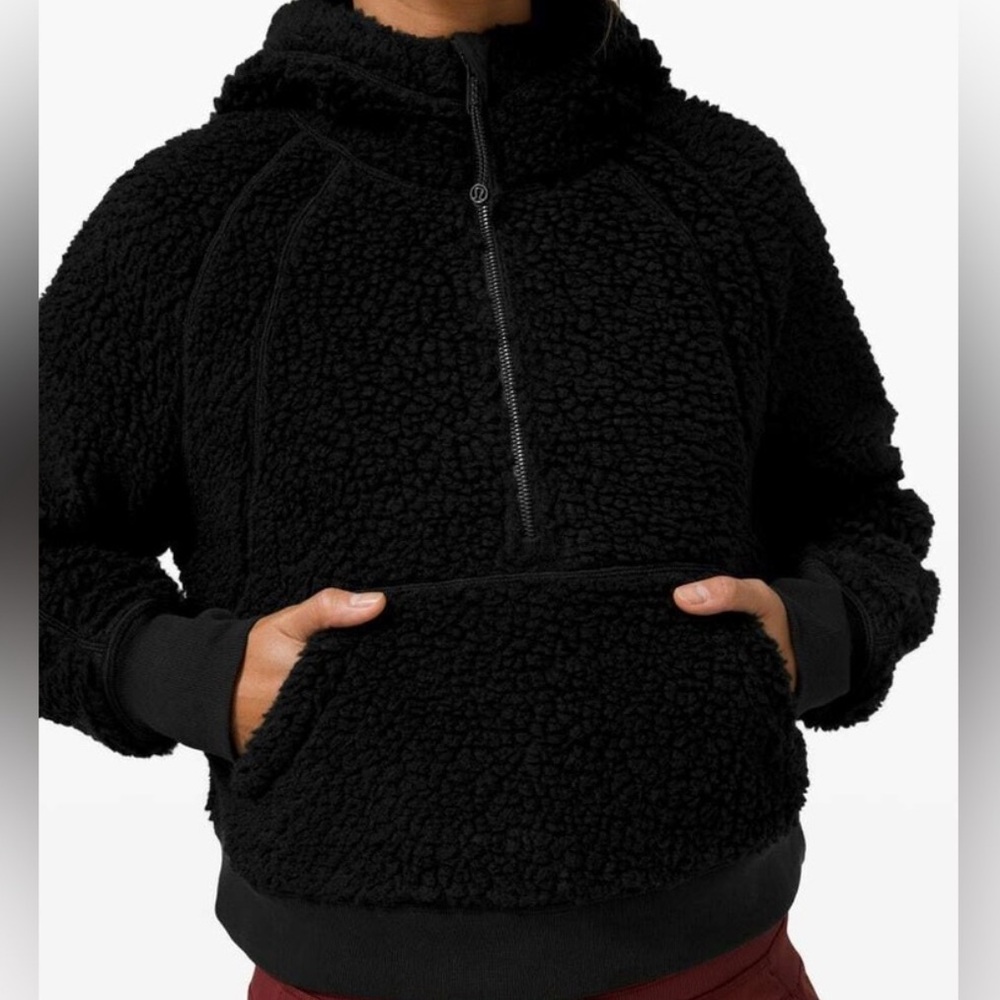 LULULEMON Black Sherpa Hoodie